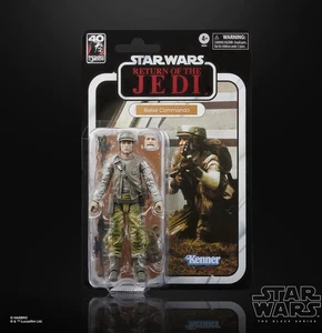 "Figura de acción Hasbro Star Wars Black Series Rebel Trooper Endor 6"" ROTJ - Imagen 1 de 6