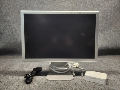 Apple A1081 20" Widescreen LCD Cinema Display Monitor Bundle w/ AC Adapter - Image 1 of 4
