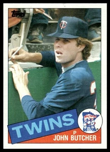 1985 Topps John Butcher #741 Minnesota Twins - Picture 1 of 2