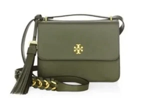 Bolso/cartera/brossbody Brooke de cuero verde oliva Tory Burch - Imagen 1 de 17