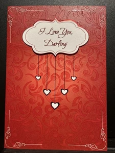 I Love You Valentine's Day Greeting Card w/Envelope - Picture 1 of 5
