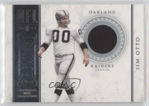 Playoff National Treasures NFL Greatest Materials 2011/99 Jim Otto #30 Salón de la fama - Imagen 1 de 3