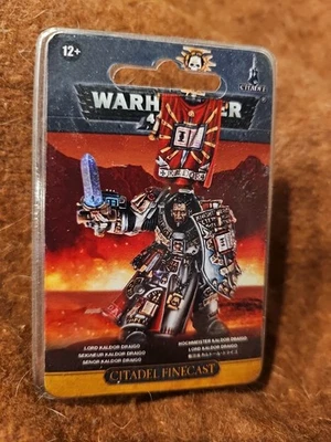 Caballeros Grises Lord Kaldor Draigo Warhammer 40k Marines Espaciales Resina Finecast Nuevo en Caja Foto 1 de 2