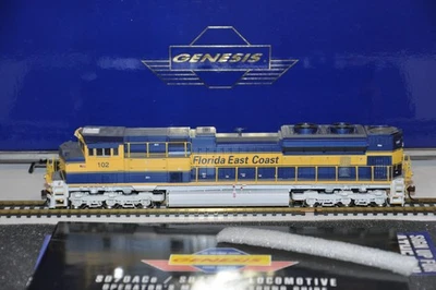Athearn Genesis HO DCC Florida East Coast SD70M-2 Locomotive READ FULL Descript - Image 1 of 4