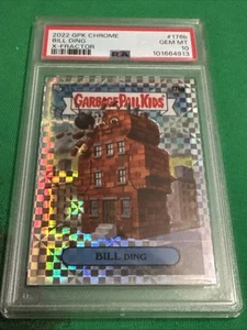 2022 GPK CHROME BILL DING X-FRACTOR PSA #176b GEM MT 10 - Picture 1 of 2