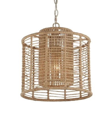 Colgante Jaula Crystorama Lighting Group JAY-A5001 Jayna 13"W - Plateado Foto 1 de 4