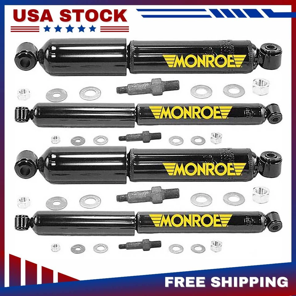 Juego de 2 amortiguadores delanteros y 2 traseros Monroe OESpectrum para Chevy/GMC C10 C15 C1500 Foto 1 de 3