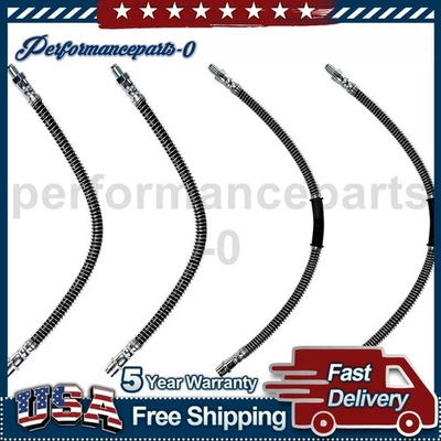 Sunsong Front Rear Brake Hydraulic Hose fits 2007-2010 Mercedes-Benz CL550 - Image 1 of 4