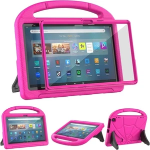Mansiruyi Amazon Fire Max 11 Tablet Case for Kids Without Built on Screen Pink - Picture 1 of 5