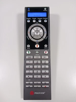 Polycom HDX Remote Control Video Conference HDX 6000 7000 8000 9000 - Tested - Image 1 of 4