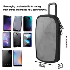 Sac de rangement de protection pour MP3MP4 avec vue d��gag��e pour fonctionnemen - Photo 1 sur 15