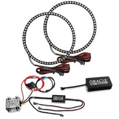 Juego de emisor de anillo de halo de faros Oracle - 2007 a través de se adapta a Toyota FJ Cruiser D 2012 Foto 1 de 4