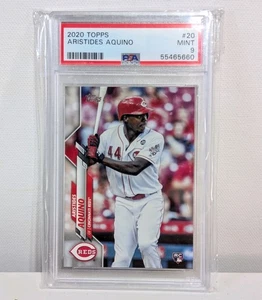 2020 TOPPS COMPLETE SET #20 ARISTIDES AQUINO ROOKIE RC PSA 9 - Picture 1 of 2