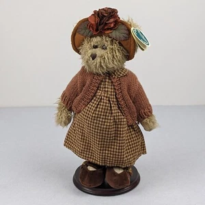 The Bearington Collection Limited Collectible Series 1514 Nellie Bear + Stand - Imagen 1 de 9