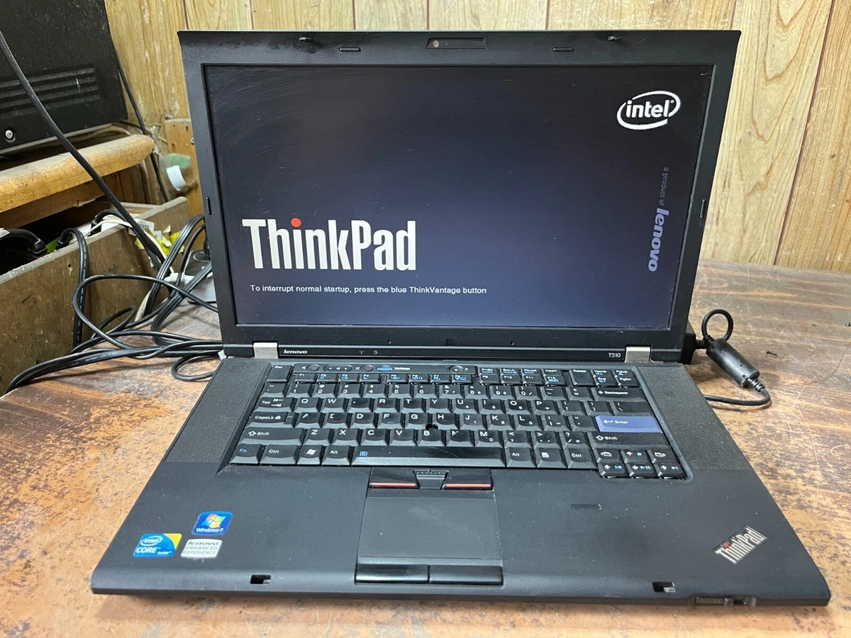 Lenovo レノボ T510 2010 Lenovo ThinkPad T510 4349 Core i7 2.67GHz 4GB 320GB 15.6
