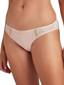 Neu! 50 $ Simone Perele Comete Bikini Unterwäsche pink sand Größe 3 M - Bild 1 von 2