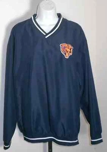 G-lll by Carl Banks NFL Chicago Bears Long Sleeve Pull Over Wind Breaker Size M - Picture 1 of 2