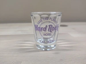 Hard Rock Café Las Vegas Hotel Classic Logo Souvenir Shot Glass - Foto 1 di 3