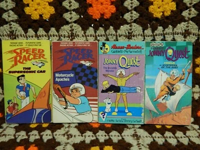Speed Racer + Jonny Quest (VHS x 5) Retro Video LOT "Escape to Questworld" - Image 1 of 4