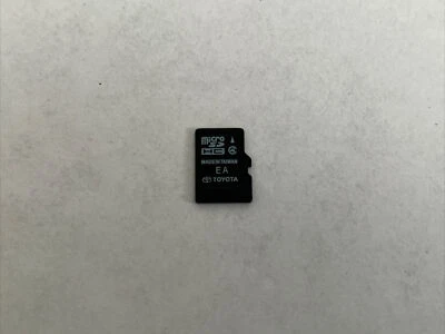 2013-18 TOYOTA NAVIGATION MICRO SD CARD 86271-0E185 OEM GENUINE 2018 UPDATE - Image 1 of 2