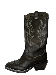 STEVE MADDEN Wenda Cowboy Boots UK 4 EU 37 REF D3# - Picture 1 of 5