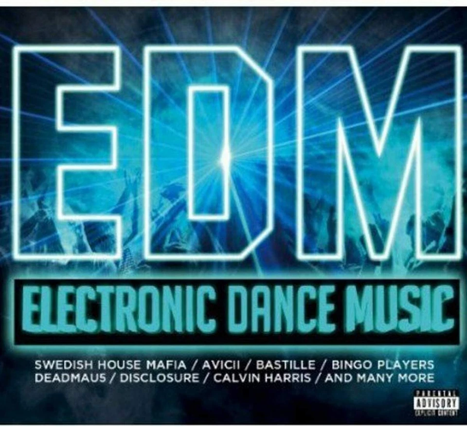 EDM: Electronic Dance Music - Various Artists (2013) 3 CDS - 50 Huge EDM Tracks! - Image 1 of 1