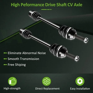 Pair Front Driver Passenger Side for Polaris Ranger Crew 570  ETX EV CV Axle - Picture 1 of 7