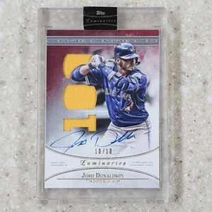 Josh Donaldson 2017 Topps Luminaries Home Run Kings Autographed / Signed 10/10 - Picture 1 of 8