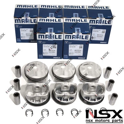 6x OEM Pistons Rings Set Φ82mm CR 11:1 For BMW E60 E90 E92 323i 525i N52B25 2.5 - Image 1 of 4
