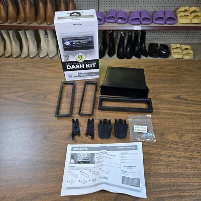 Stereo Installation Dash Kit Toyota Metra BY-PKUV Black Universal 1982 - 2009 - Image 1 of 4