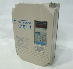 Accionamiento inversor eléctrico Yaskawa Verispeed 616T3 200V 3P VFD CIMR-T3A21P5 - Imagen 1 de 10