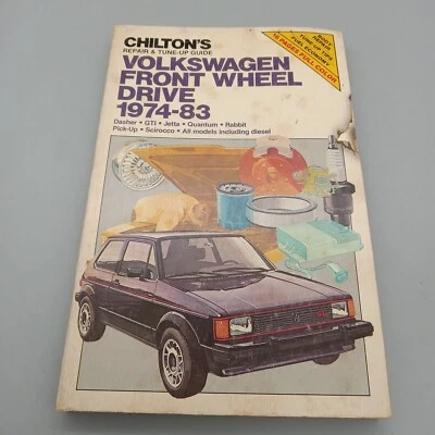 Volkswagen tracción delantera sedán 1974-1983 reparación guía de puesta a punto manual de taller Chilton's 6962 Foto 1 de 4