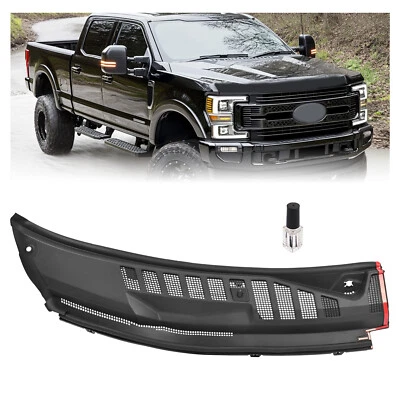 Windshield Wiper Vent Cowl Grille Panel RH For 2017-22 Ford F250 F350 Super Duty Foto 1 de 4