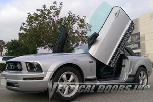 Ford Mustang 2005-2010 Vertical Lambo Door Kit By Vertical Doors INC (OBO) - Picture 1 of 11