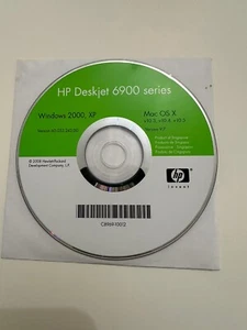 CD/DVD/DRIVER only for HP Deskjet 6940 Printer - Picture 1 of 1