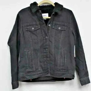 *NEW*Old Navy Black Streetwear Jacket Size M Ladies - Picture 1 of 8