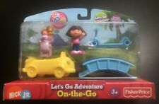 Dora the Explorer Nick Jr Fisher Price Let's Go Adventure On the Go 5 Piece Pack