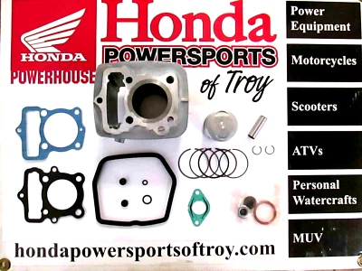 NUEVO KIT DE CILINDRO, PISTÓN Y JUNTA ORIGINAL HONDA 2000-13 XR80R/CRF80F * Foto 1 de 3