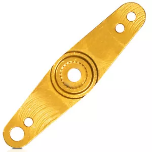 Alu Servohorn Doppelhebel 23 Z T2 42mm gold für JR KoProPo Sanwa partCore 220013 - Bild 1 von 3