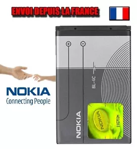 Genuine Nokia BL-4C Battery for 1006/1202/1203/1265/1325/1661/1662/2220/2650 - Picture 1 of 1