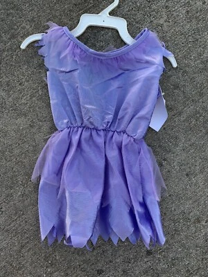 Vestido de hadas Rubies TINKERBELL púrpura TOTALMENTE NUEVO niñas talla 2 4 niño ❤️tw4j10 Foto 1 de 4