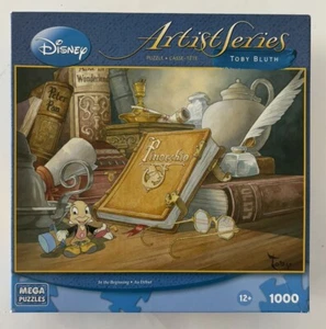 Disney  “In the Beginning”  1000 Piece Mega Puzzle by Artist Toby Bluth Preowned - Picture 1 of 4