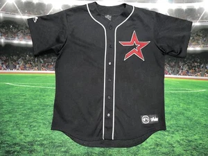 Houston Astros Majestic Vintage 90’s Made In Usa Gr. Large gebraucht schwarz - Bild 1 von 11