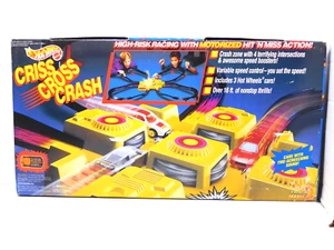NEW 1992 Criss Cross Crash Track System Hot Wheels Damaged Box - Picture 1 of 9