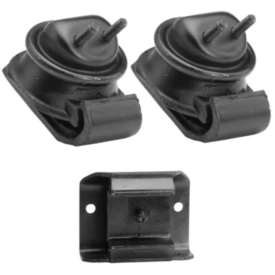 Soportes de motor y montaje de transmisión 3 piezas para Nissan Xterra 04-00 V6-3,3 L, tracción trasera Foto 1 de 4