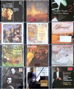 Classical Piano Music CDs X 12 Job Lot Bundle - Picture 1 of 3