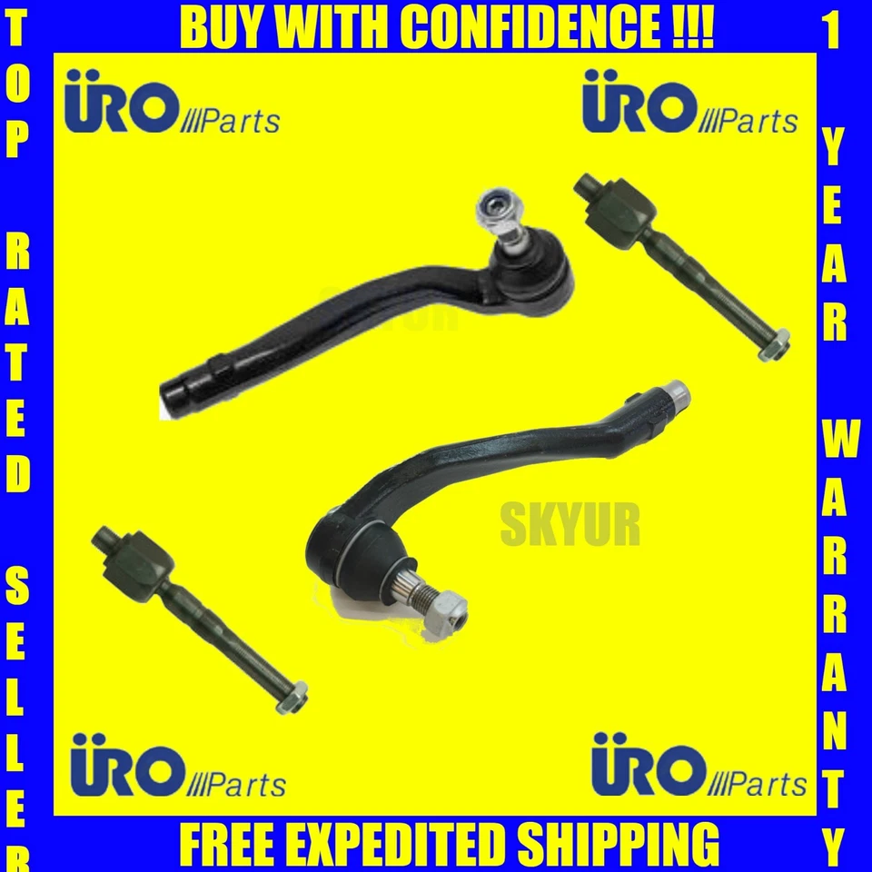 Mercedes W163 ML320 ML430 ML350 внутренний внешний анкер стержни набор из 4 LH + RH URO - Изображение 1 из 4