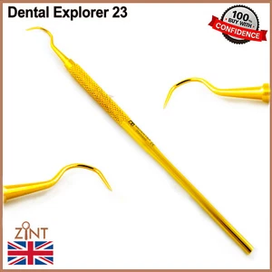 Explorer 23 Teeth Cleaning Scraper Hygienist Diagnostic Exam Dentist Probes New - Picture 1 of 2