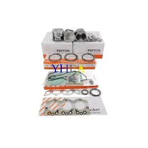 3AE1 Overhaul Rebuild Kit For ISUZU Piston Rings Full Gasket Set Engine 80mm New - Picture 1 of 1