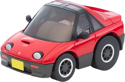 Tomytec Choro Q Zero Z-80a Autozam AZ-1 Rosso Grigio Giocattolo Mini Auto - Immagine 1 di 4